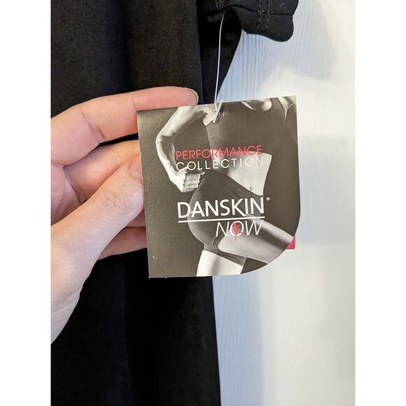 Danskin Now Women's Black Short Sleeve Round Neck Polyester T-shirt Top Size XXL - Picture 4 of 4